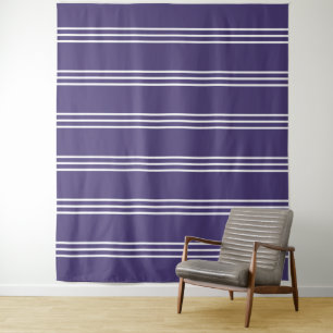 Tapisseries Motifs Purple Stripes