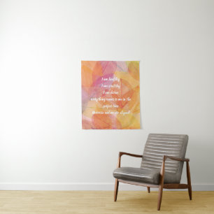 Tapisseries personnalisées sur la guérison inspiré