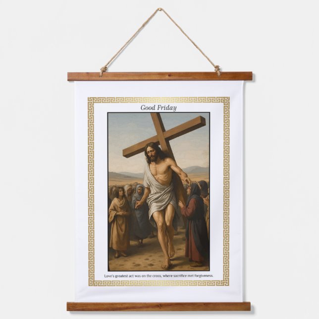Tapisseries scripturales du Vendredi saint (Recto)