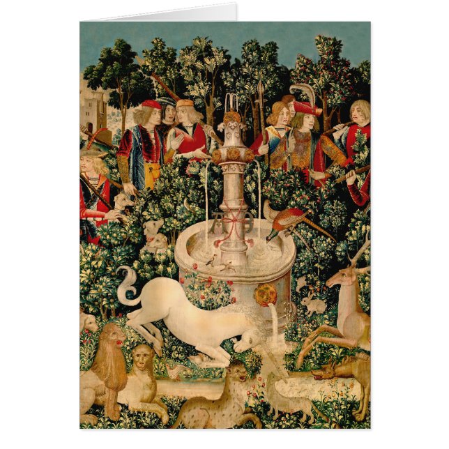 Tapisseries Unicorne Trouvé Légende Mythique (Devant)