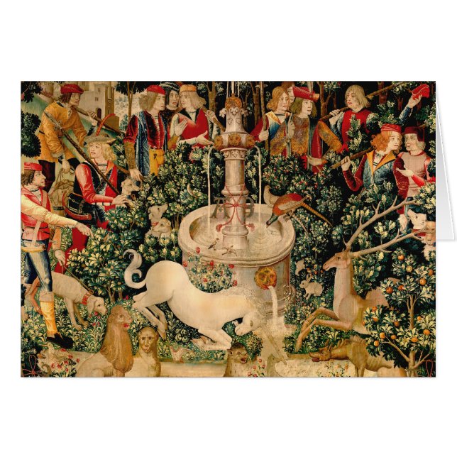 Tapisseries Unicorne Trouvé Légende Mythique (Devant horizontal)