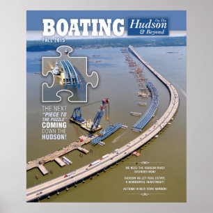 Tappen Zee Brücken-Plakat Poster
