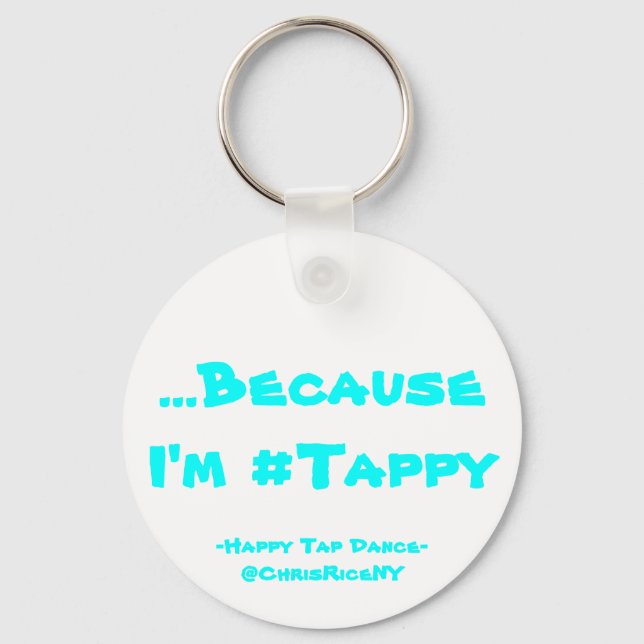 #Tappy Schlüsselanhänger! Schlüsselanhänger (Vorderseite)