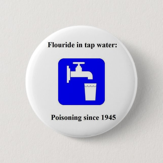 Tapwater 1945 button (Vorderseite)