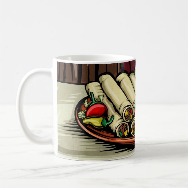 taquitos sur une tasse (Gauche)