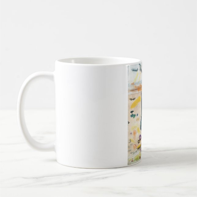 Tar & Pop Tops Abstrakt Jeff Hankamer Artjunkhaus Kaffeetasse (Links)