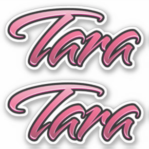 Tara autocollants rose pâle Sticker Stickerset