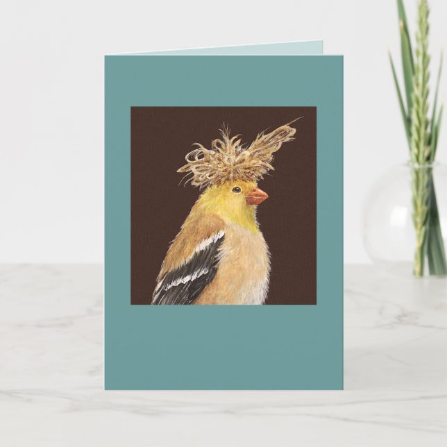 Tara die Goldfinch-Karte Karte (Vorderseite)