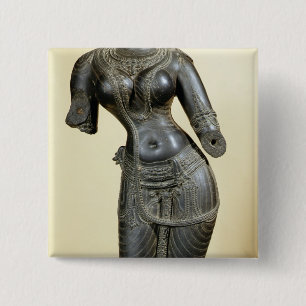 Tara, Nalanda, Bihar, Pala Dynastie (Stein) Button