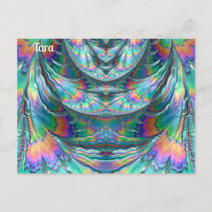 TARA ~ Oozing Pasteten ~ 3D-Fraktal Design ~ Postkarte