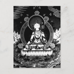 Tara Postcard b/w Postkarte