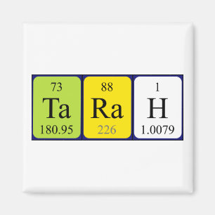 Tarah Periodenmagnet Magnet