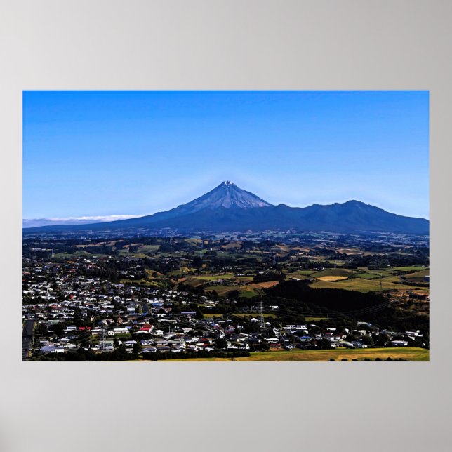 Taranaki and New Plymouth Poster (Vorne)