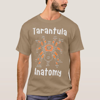 Tarantula Anatomy Funny Spider T-Shirt
