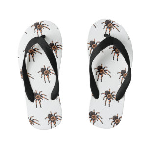 Tarantula-Cartoon Kinderbadesandalen