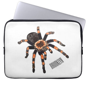 Tarantula-Cartoon Laptopschutzhülle