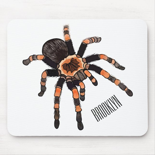 Tarantula-Cartoon Mousepad (Vorne)