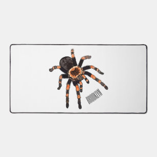 Tarantula-Cartoon Schreibtischunterlage