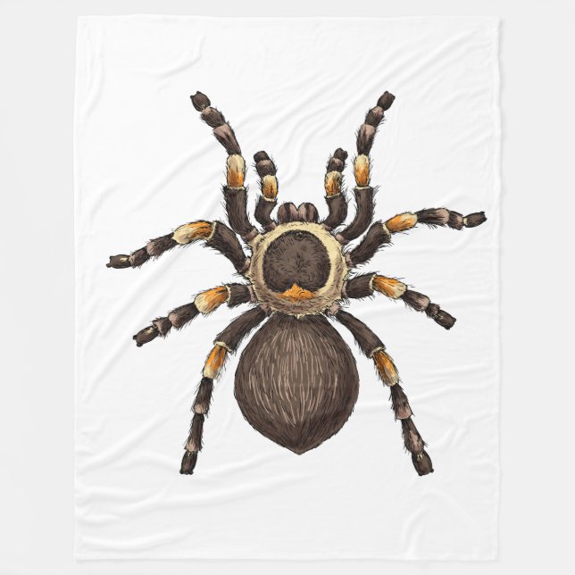 Tarantula Fleecedecke (Vorderseite)