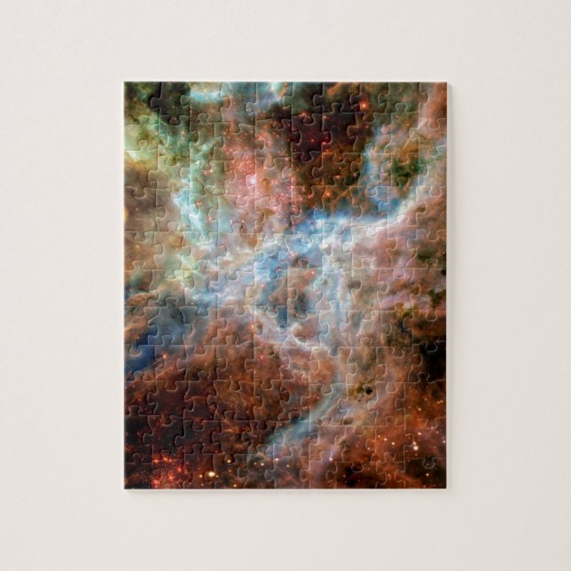 Tarantula Nebel R136 NASA Hubble Space Foto (Vertikal)