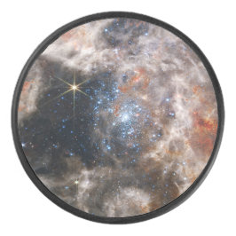 Tarantula Nebula Bild von JWST Eishockey Puck