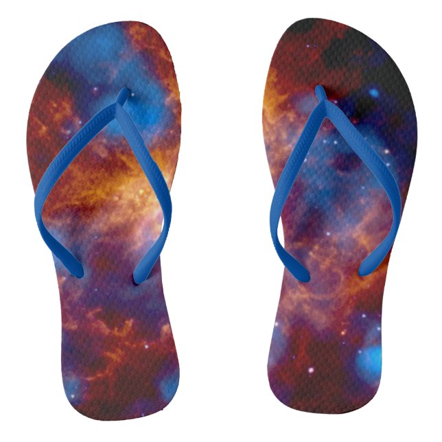 Tarantula Nebula Erwachsene Flip Flops (Fußbett)