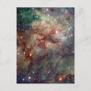 Tarantula Nebula Hubble Space Postkarte