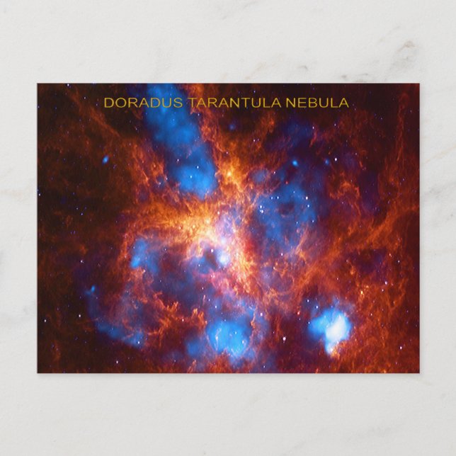 Tarantula Nebula Postkarte (Vorderseite)