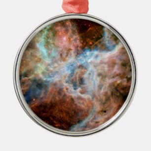 Tarantula Nebula R136 NASA Hubble Space Photo Silbernes Ornament