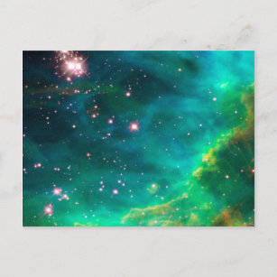 Tarantula Nebula Star Cluster Galaxy Image Postkarte