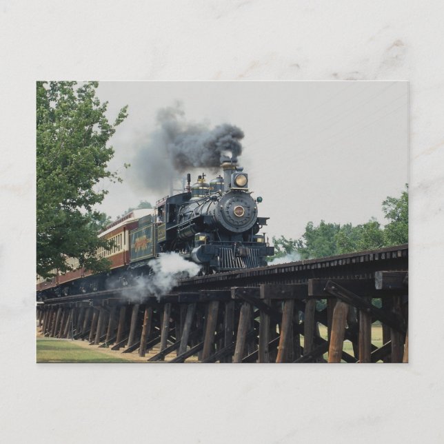 Tarantula Railroad, Fort Worth, Texas, U.S.A. Postkarte (Vorderseite)