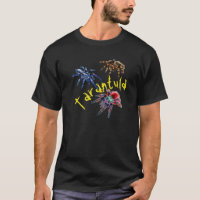 Tarantula-Spinne blau/rot/orange/schwarz