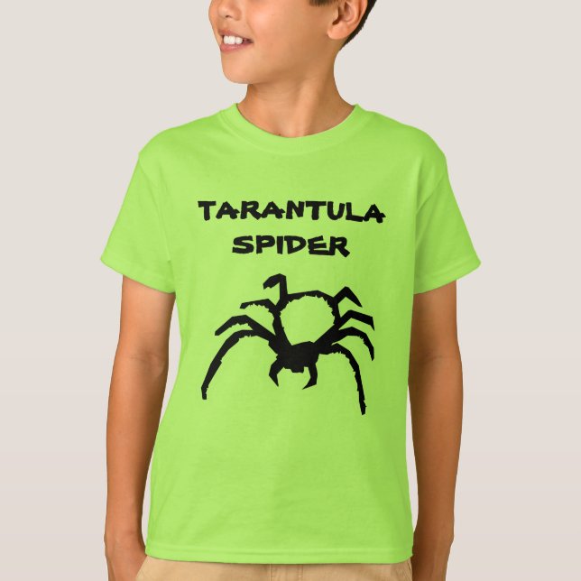 Tarantula Spinne zum Shirt für Kinder (Vorderseite)