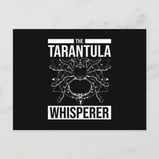 Tarantula Whisperer Spider Tarantula Postkarte