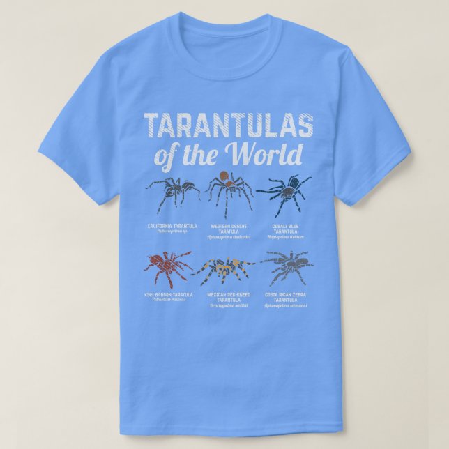 Tarantulas von der Welt Funny Tarantula Eigentümer T-Shirt (Design vorne)