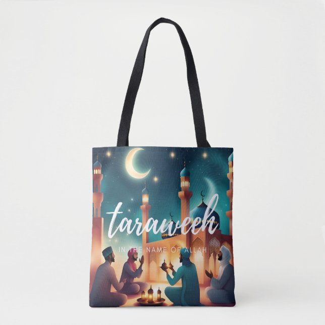 Taraweeh Quran Tote Bag Tasche (Vorderseite)