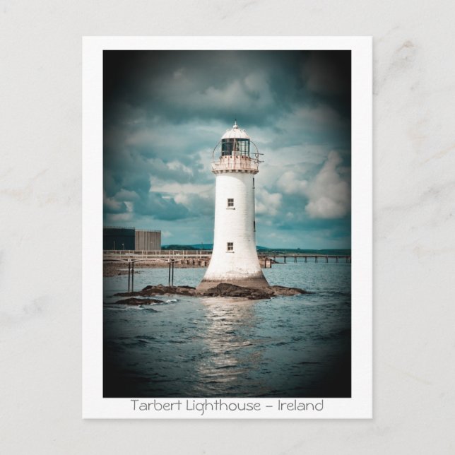 Tarbert Lighthouse Postkarte (Vorderseite)