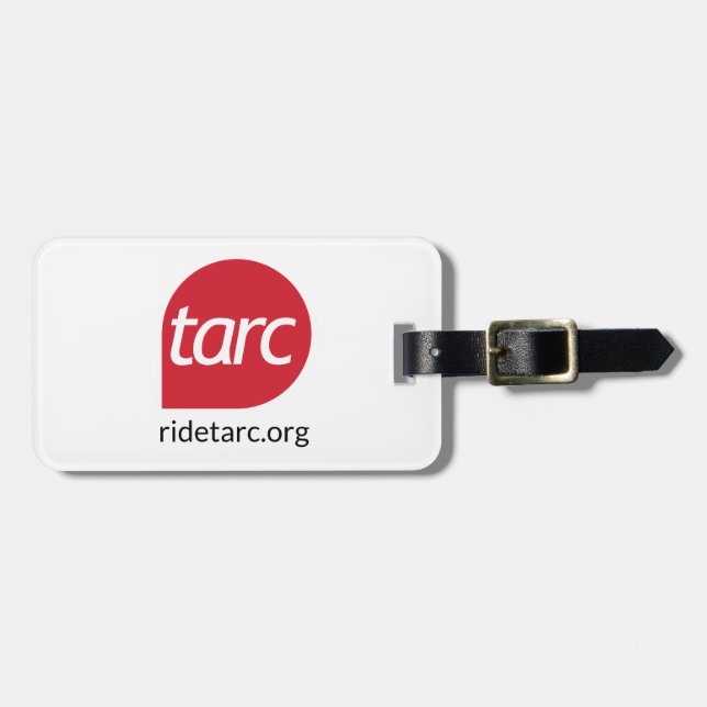 TARC Bag Tag Gepäckanhänger (Vorderseite horizontal)