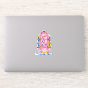 Tardigrade-Aufkleber Aufkleber