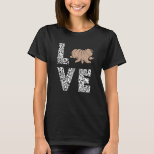 Tardigrade Liebe Science Microbiology Water Bear T-Shirt