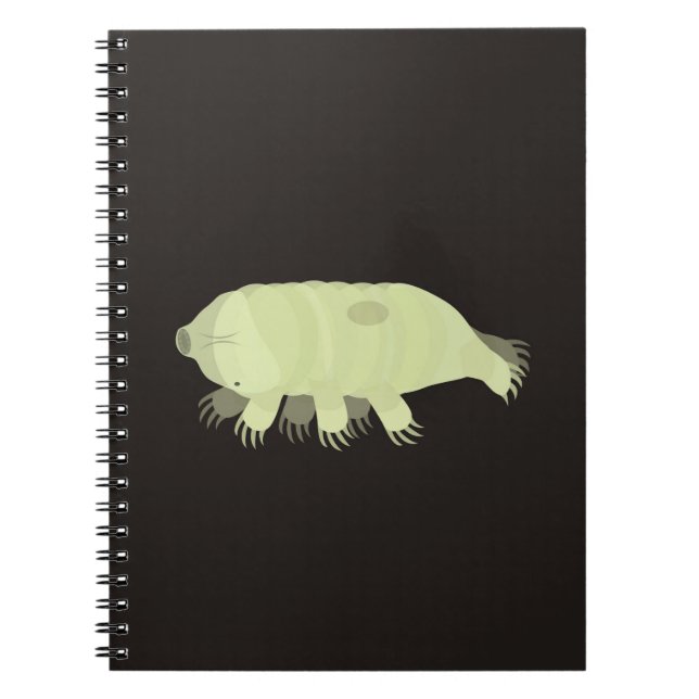 Tardigrade Notizbuch Notizblock (Vorderseite)