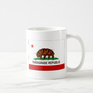 Tardigrade Republik-Flagge Kaffeetasse