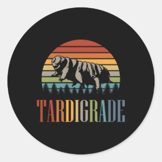 Tardigrade Runder Aufkleber