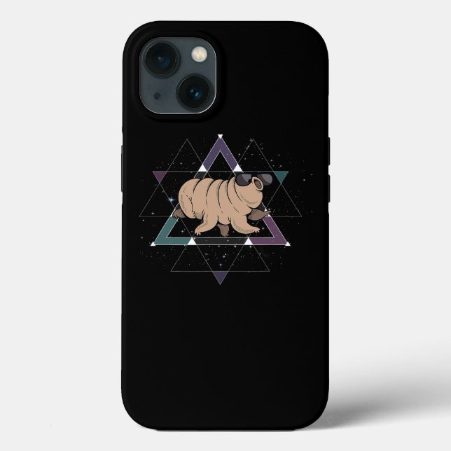 Tardigrade Space Science Water Bear Lover Microbio Case-Mate iPhone Hülle (Rückseite)