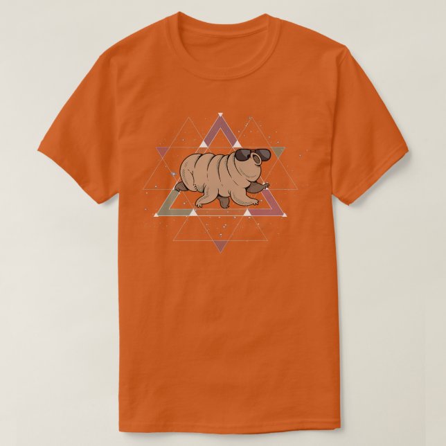 Tardigrade Space Science Water Bear Lover Microbio T-Shirt (Design vorne)
