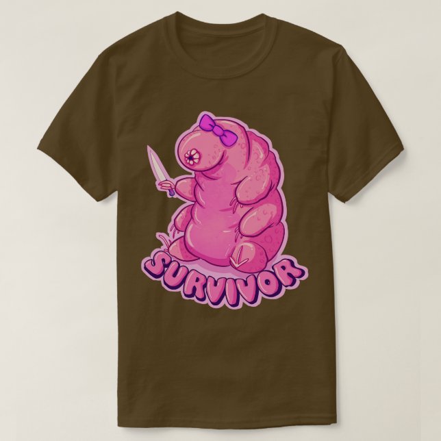 Tardigrade Survivor T-Shirt (Design vorne)
