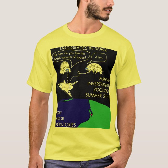 Tardigrade T - Shirt für nicht-dunkle Farben (Vorderseite)