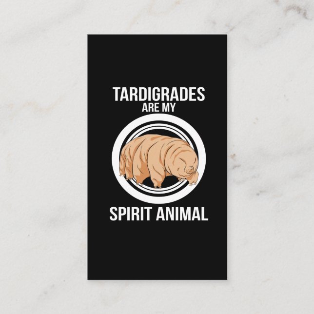 Tardigrade Visitenkarte (Vorderseite)