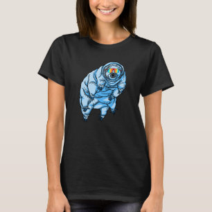 Tardigrade Wasserbär Blau Redneck Tardigrade T-Shirt