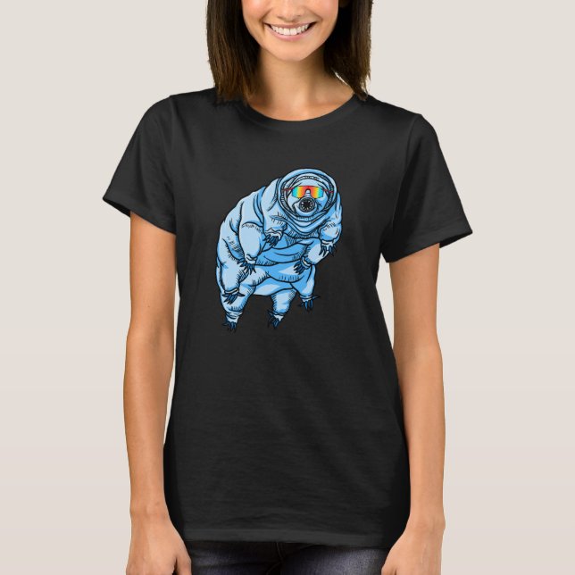 Tardigrade Water Bear Blue Redneck Tardigrade T-Shirt (Vorderseite)